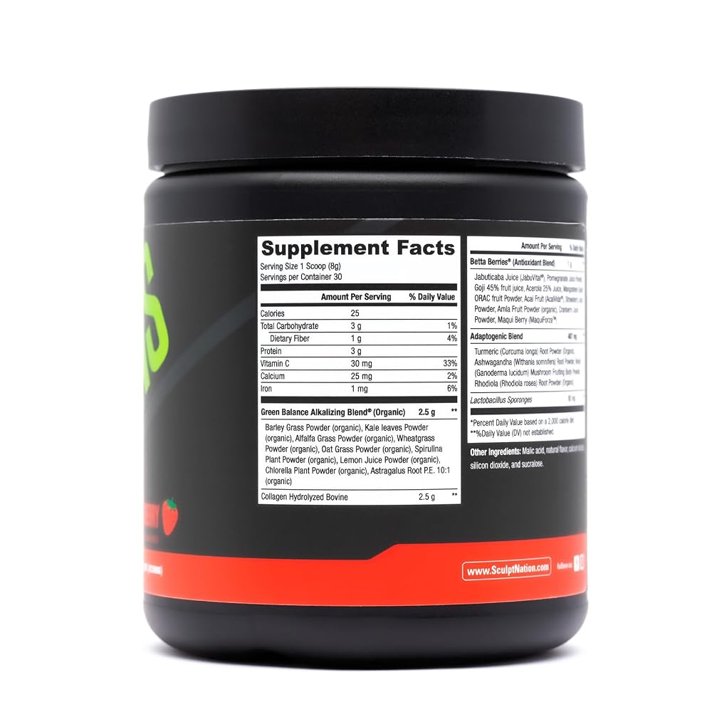 Sculpt Nation by V Shred Greens - Premium Greens Powder & Superfood