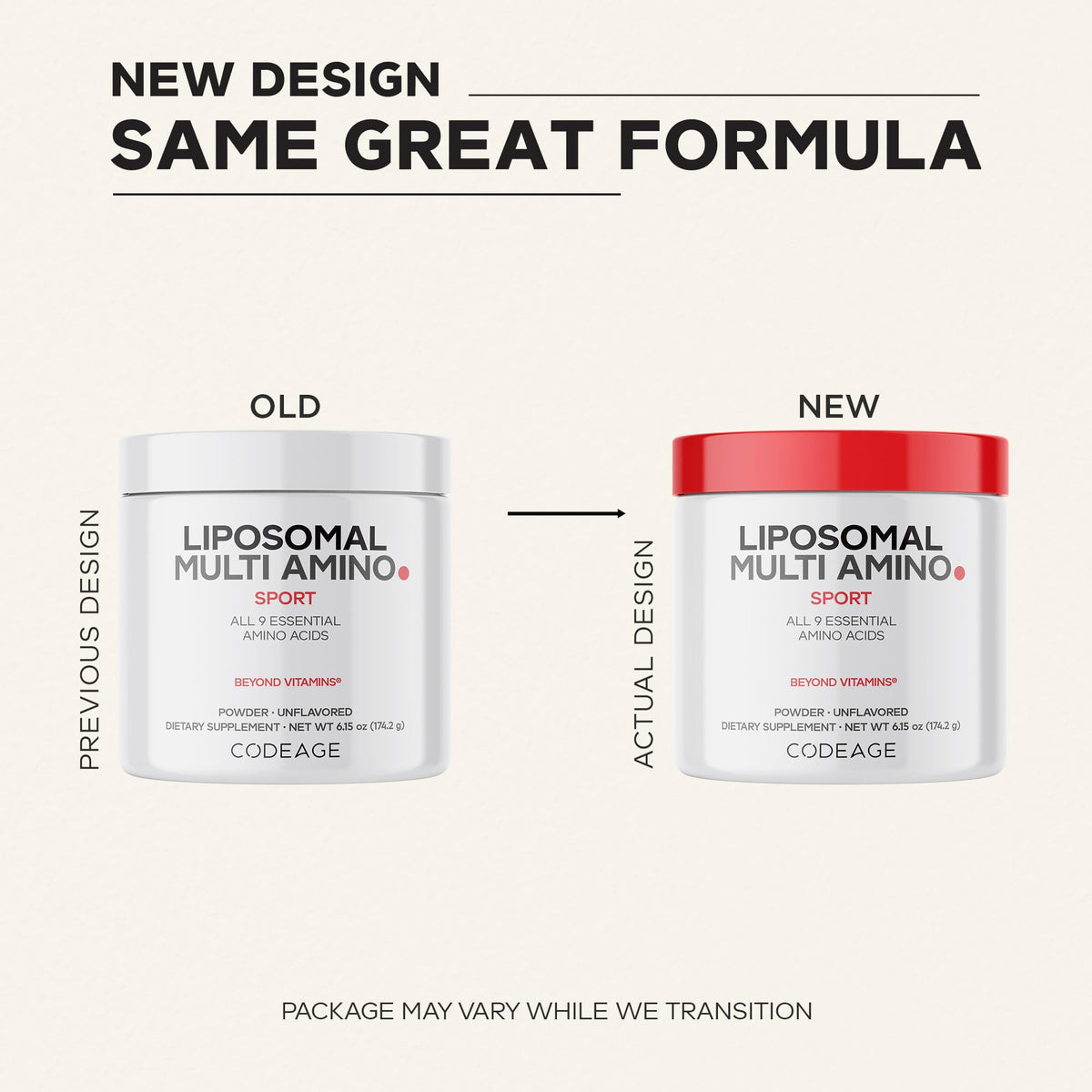 Codeage Liposomal Amino Powder, BCAA & EAA - 6 oz - image 3