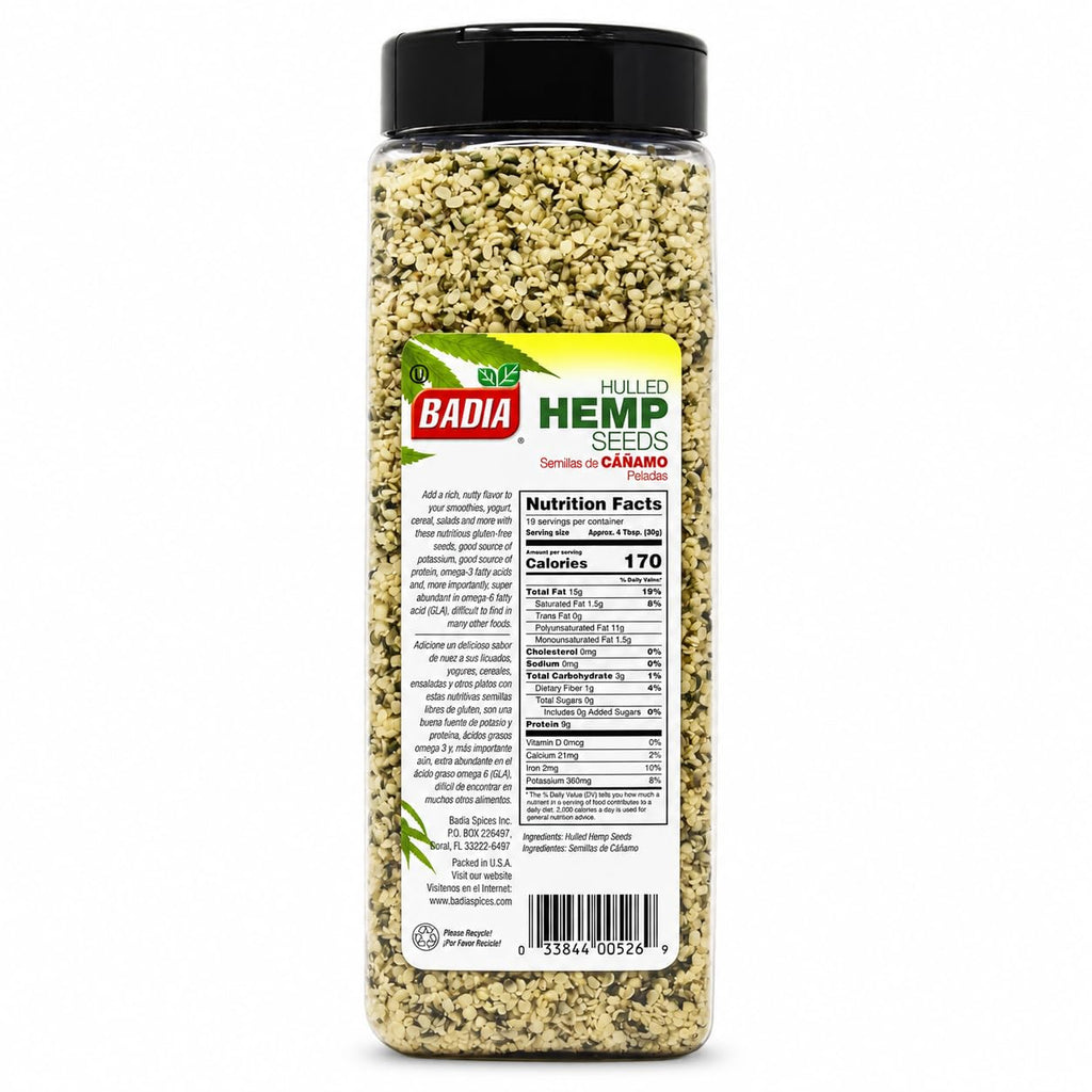 Badia Hulled Hemp Seeds - 20 oz - image 2