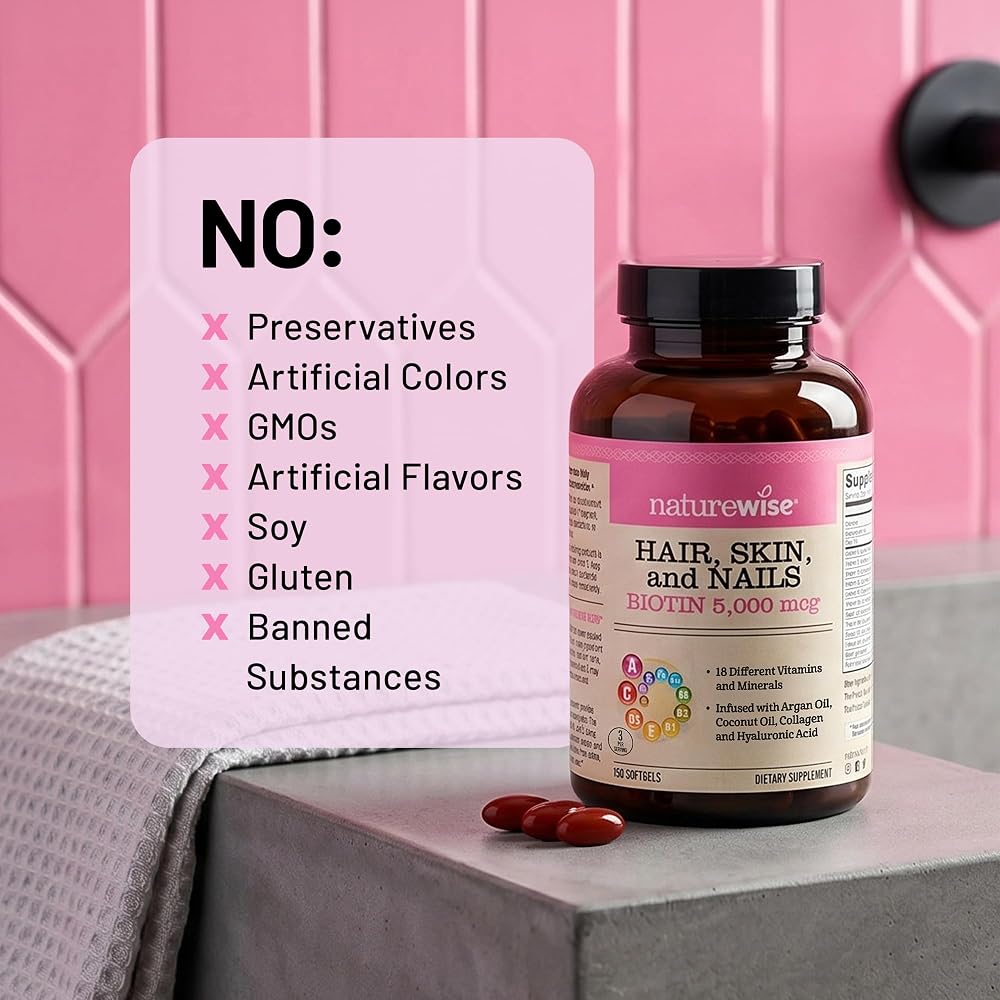NatureWise Hair Skin and Nails Vitamin