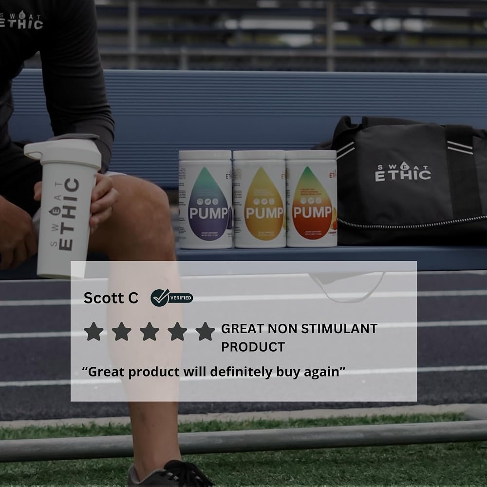 Sweat Ethic Pump Pre Workout Powder