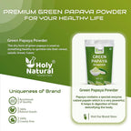 Sheltr Green Papaya Fruit Powder - 250g - image 3