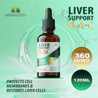 HERBALICIOUS Liver Support NAC 360 Defense Liquid - 4 Fl Oz - image 2