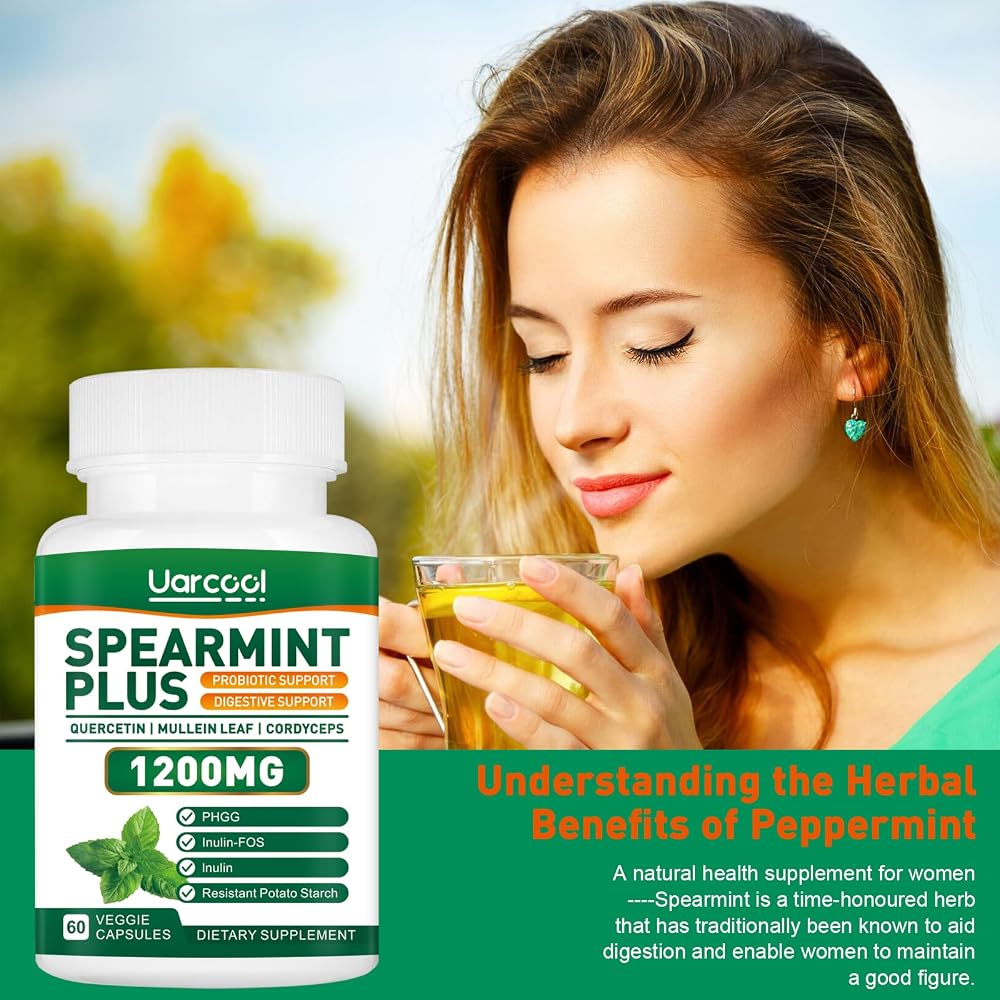 Uarcool Spearmint Plus Supplement 1200mg - 60 Softgels - image 4