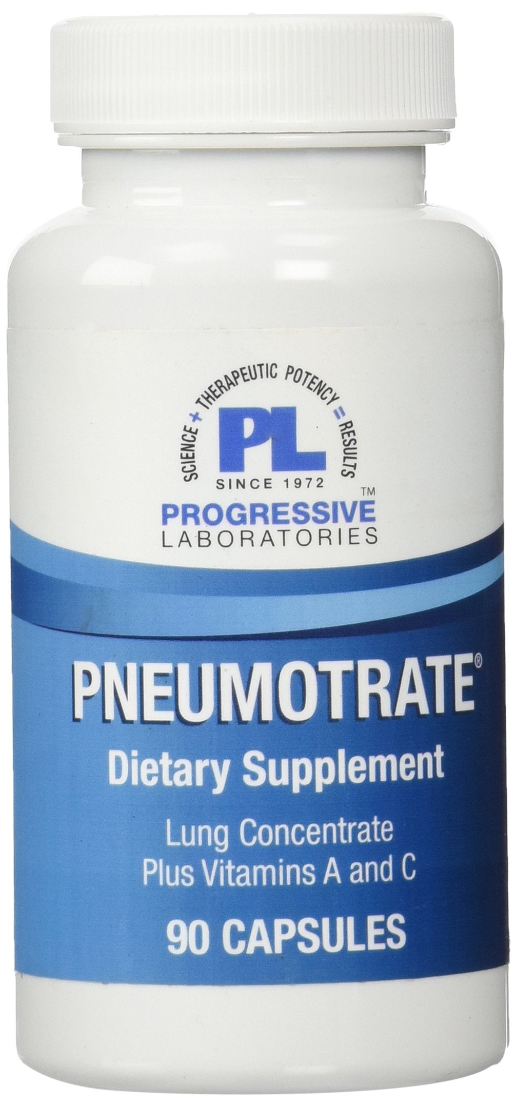 Progressive Laboratories Pneumotrate Respiratory Support - 90 Capsules