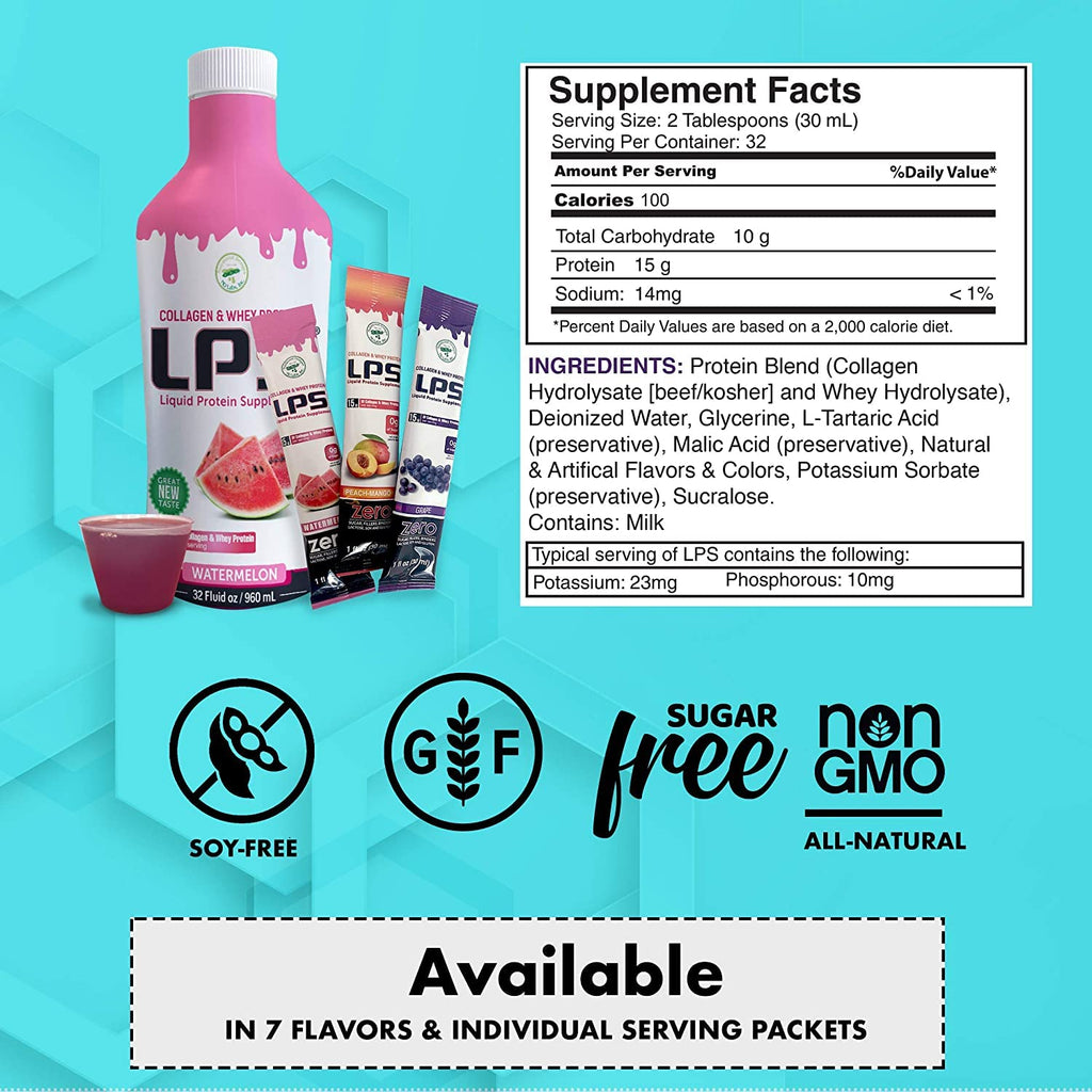 Nutritional Designs Sugar-Free Liquid Collagen & Whey Protein - 6 Pack - image 9