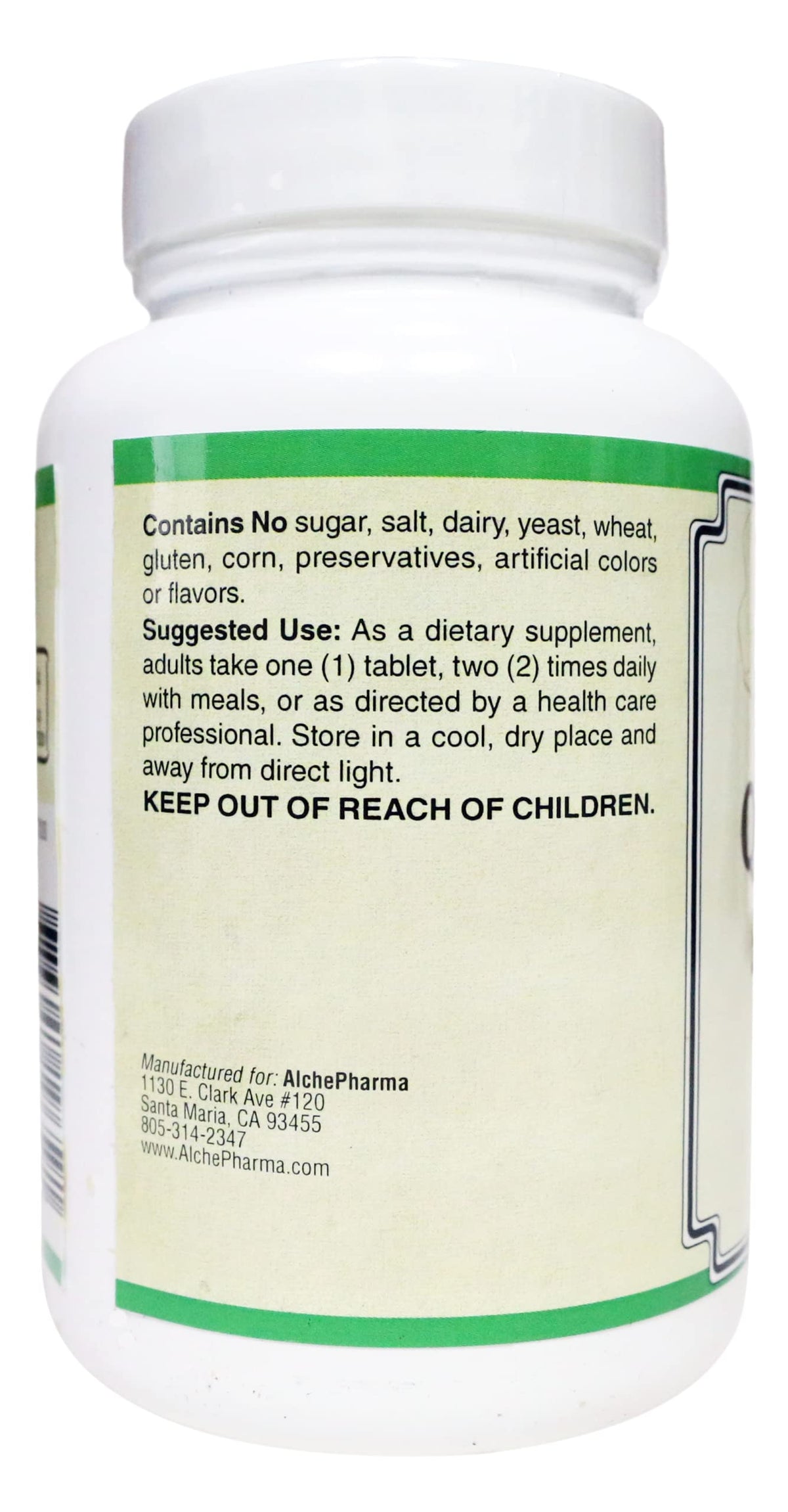 AlchePharma Quercetin 500 mg Plus Bioflavonoids - 50 Tablets - image 4