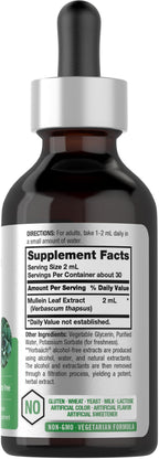 Horbäach Mullein Leaf Extract Drops - 2 fl oz - image 2