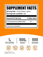 BulkSupplements.com Glucosamine Sulfate Powder