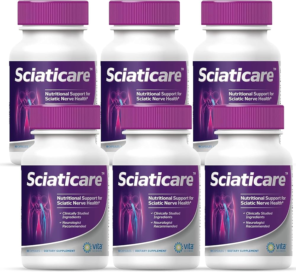 Vita Sciences Sciaticare Nerve Soothing Supplement - 360 Capsules