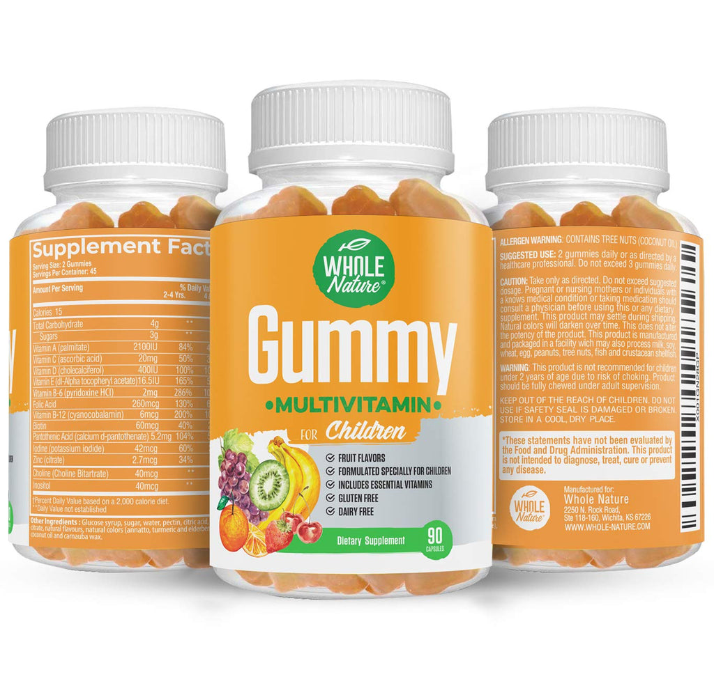 Whole Nature Kids Gummy Multivitamin - 90 Gummies - image 9
