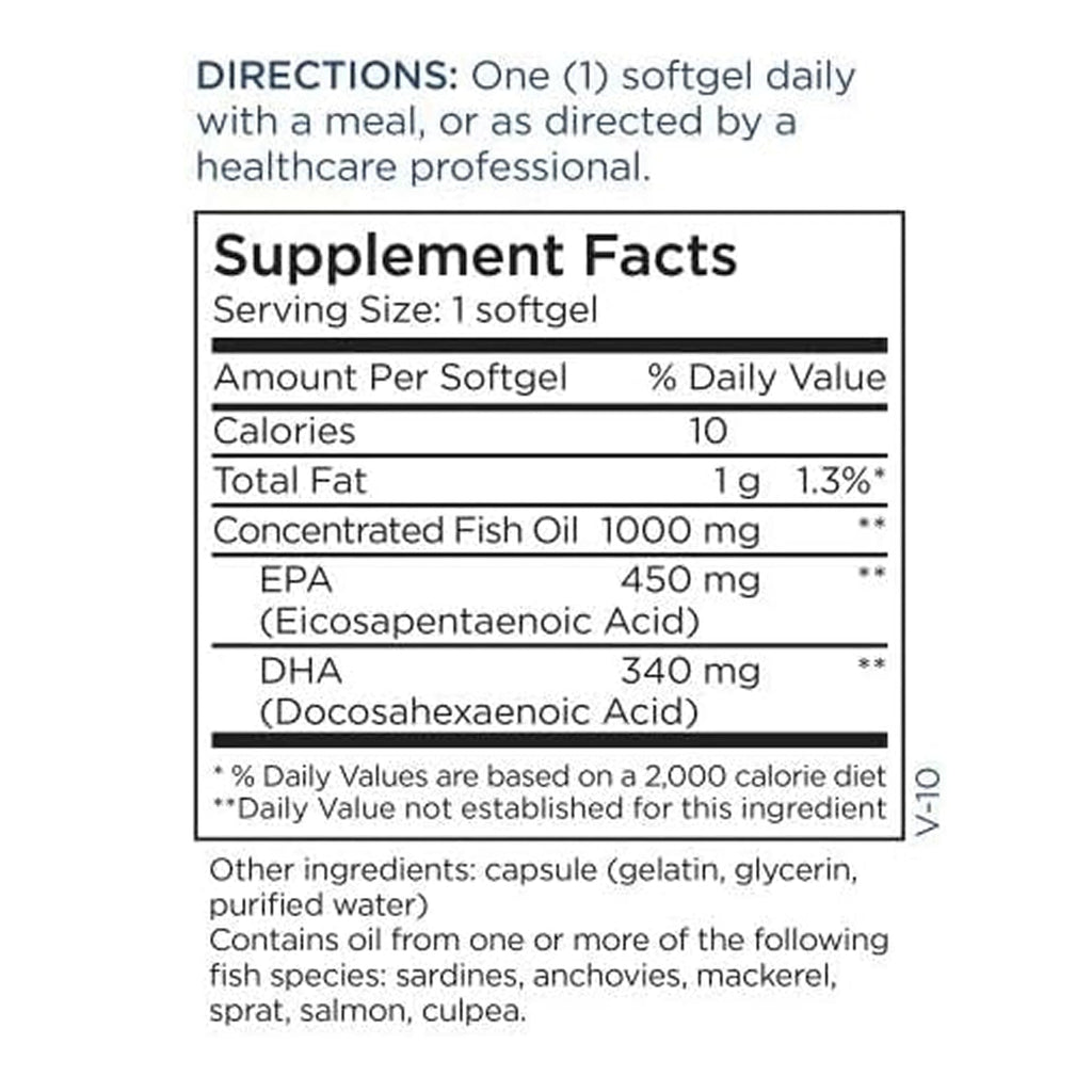 Metabolic Maintenance Omega-3 High EPA and DHA Fish Oil - 90 Softgels - image 5
