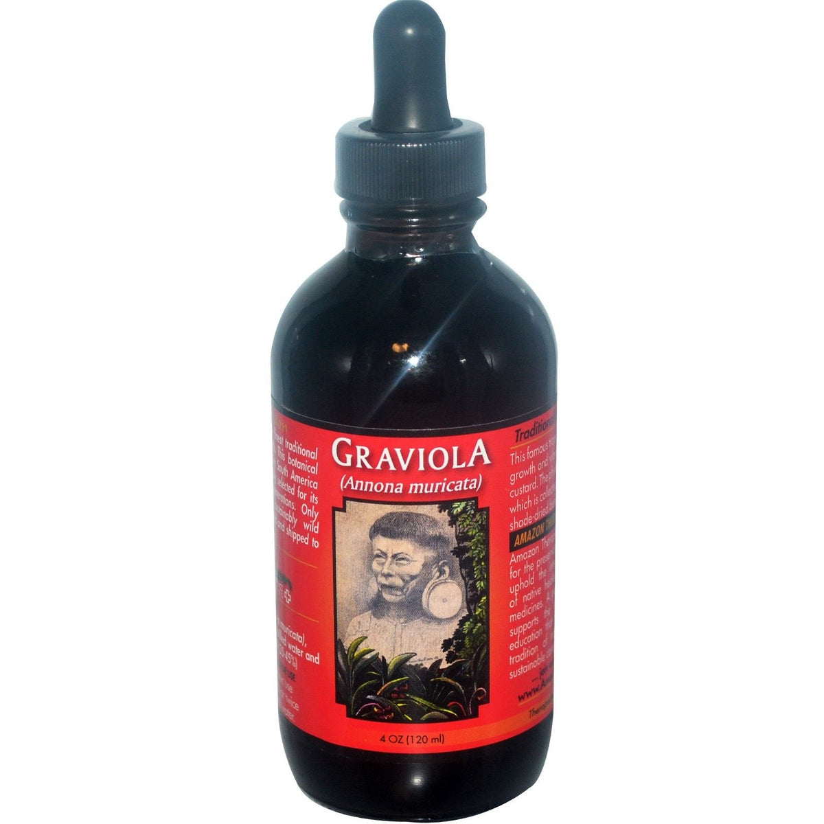 Amazon Therapeutic Laboratories Graviola Liquid Extract - 4 fl oz