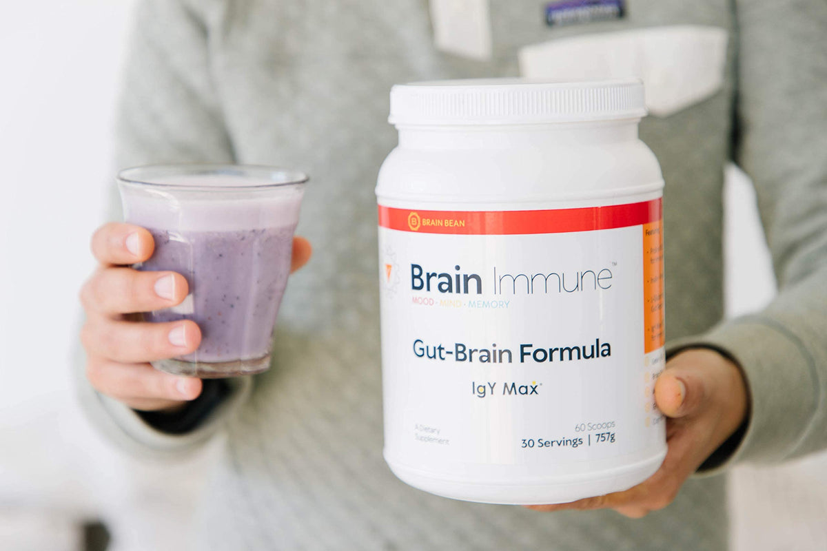 Brain Bean Brain-Immune Powder with Colostrum & L-Glutamine - 30 Servings - image 7