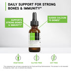 DAVINCI Labs D3/K2 Liquid Bone Health Support - 30 Servings - image 3