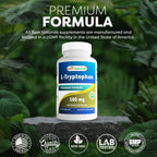 Best Naturals L-Tryptophan 500 mg - 360 Capsules - image 5