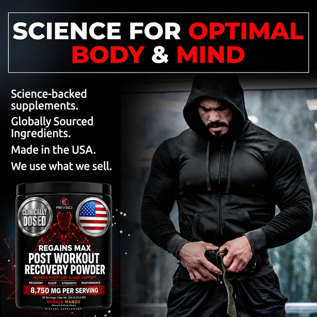 Revolution Science HGH Supplements for Men & Women - Regains Natural