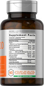 Horbäach Vitamin B-100 Complex - 60 Vegetarian Capsules - image 2
