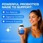 GOBIOTIX 100 Billion Digestive Enzymes Probiotics - 30 Capsules - image 3