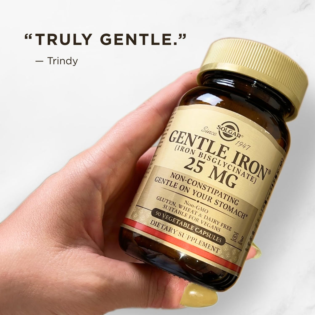 Solgar Gentle Iron 25mg - 180 Vegetable Capsules - image 6