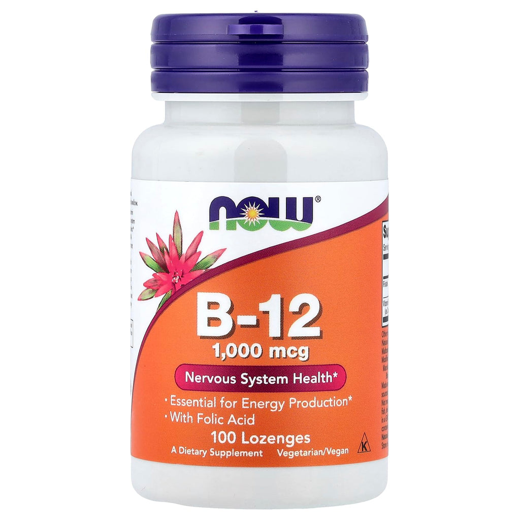 NOW Foods Vitamin B-12 1000 mcg - 100 Lozenges