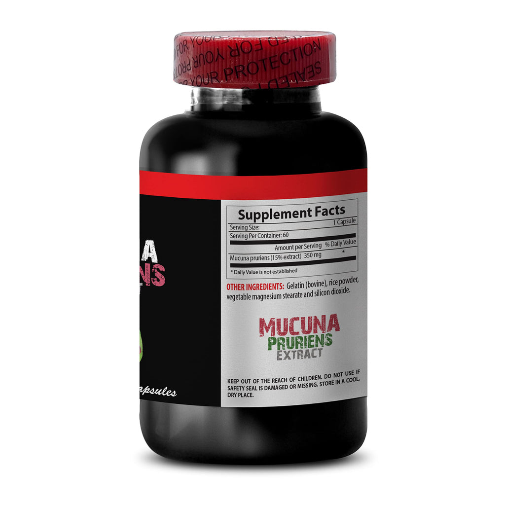 VIP Vitamins Mucuna Pruriens Extract Brain Support - 60 Capsules - image 4