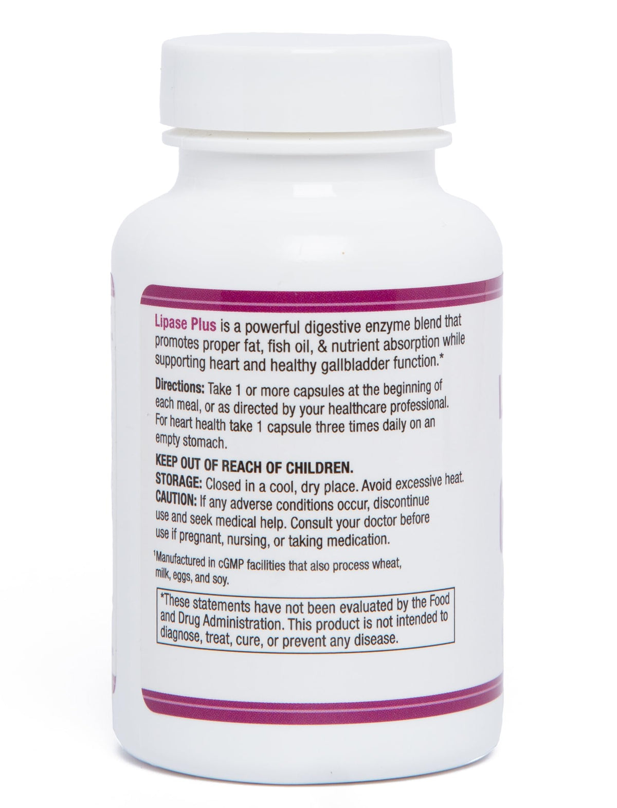 AST Enzymes Lipase-HP Plus Digestive Enzyme - 90 Vegetarian Capsules - image 2