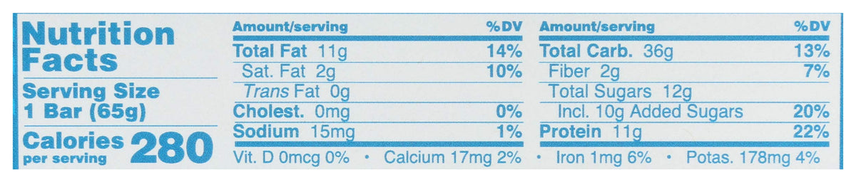 GoMacro MacroBar Organic Vegan Protein Bars Peanut Butter - 12 Count - image 5