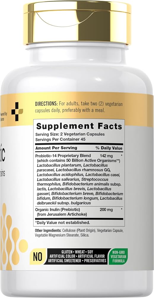 Doctor's Way Probiotic 50 Billion CFU 14 Strains - 90 Capsules - image 2
