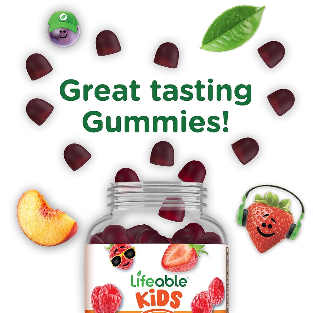 Lifeable Kids Multivitamin with Iron Gummies - 90 Gummies - image 6
