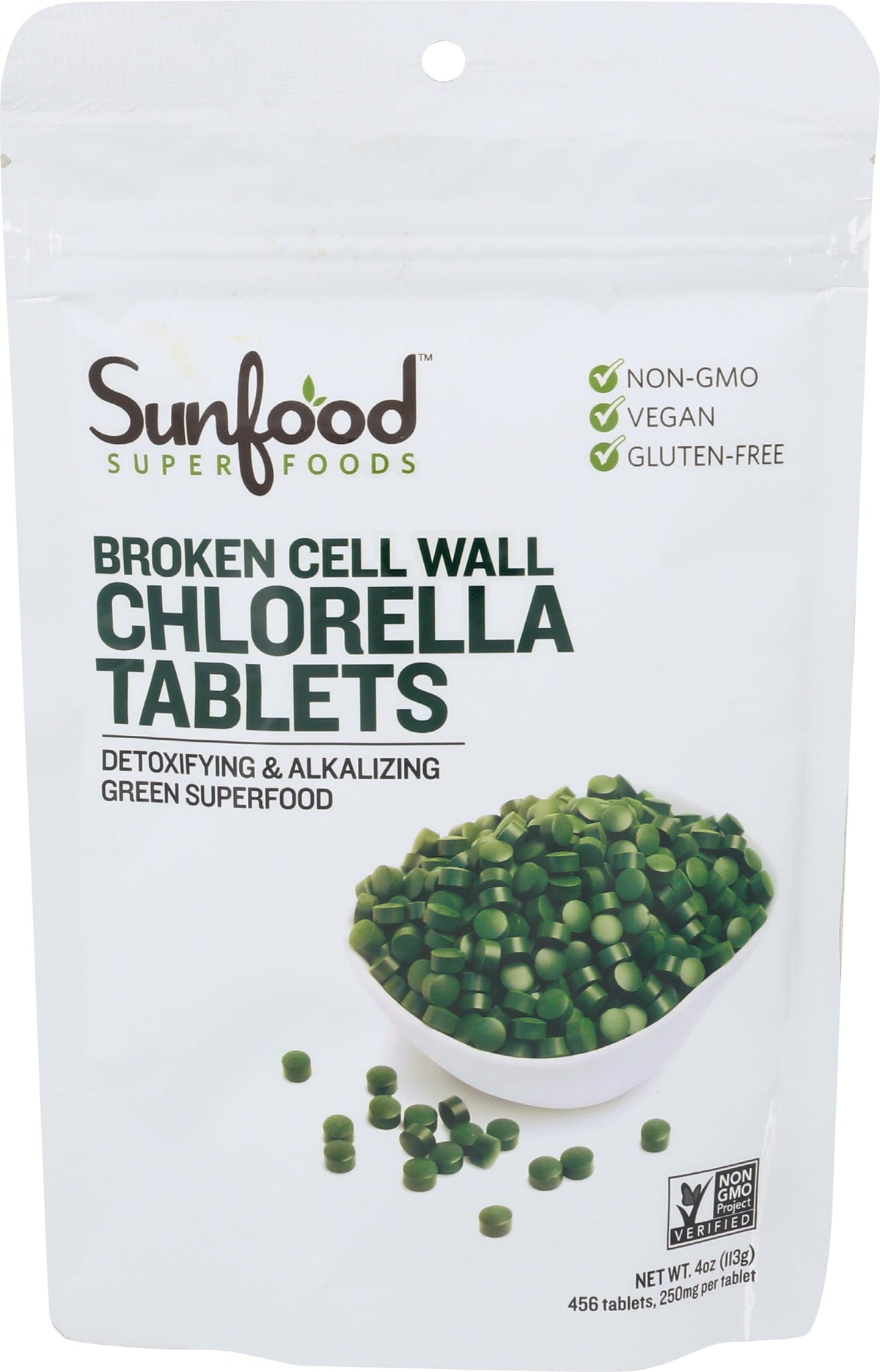 Sunfood Superfoods Super Algae Tablets - Healthy Snack: Over 60%