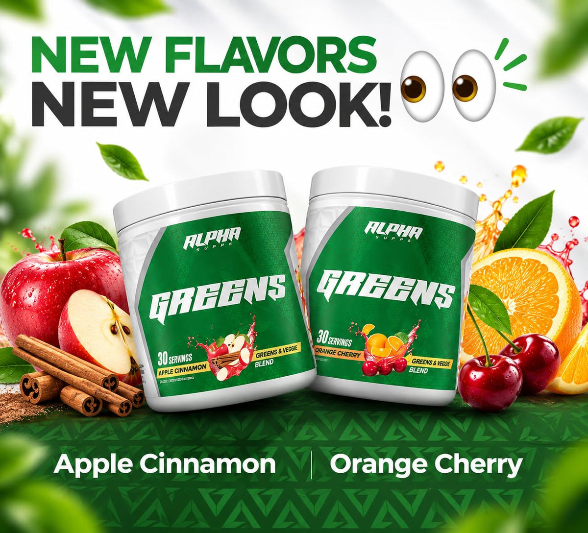 Alpha Supps - Alpha Greens Fruit & Vegetable Powder