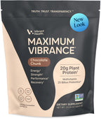 Vibrant Health Maximum Vibrance Chocolate Multi-Supplement Powder - 15 Servings