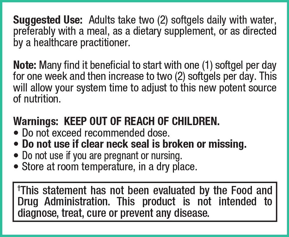 Peak Pure & Natural Black Seed Oil Supplement - 60 Capsules - image 3
