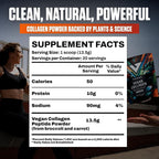 VEDGE Vegan Collagen Powder, Plant-Based Peptides - 20 Servings - image 3