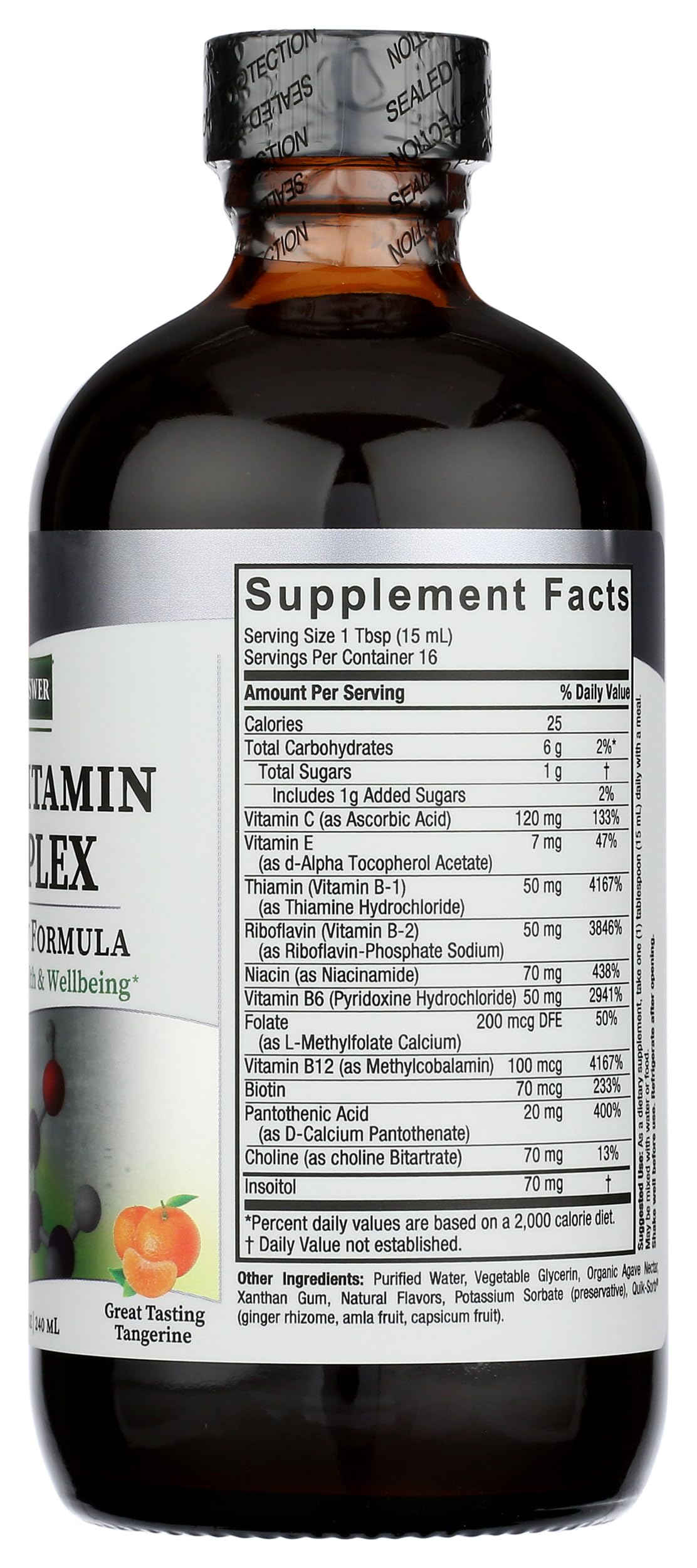 Nature's Answer Liquid Vitamin B-Complex for Energy - 8 Fl Oz - image 6