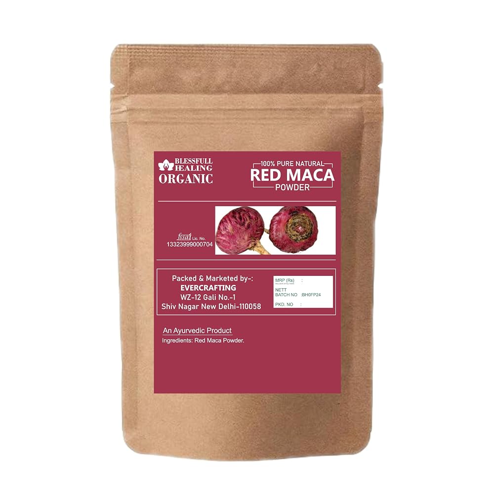 Blessfull Healing Organic Red Maca Powder - 300g - image 2