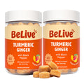 BeLive Turmeric and Ginger Gummies - 500mg - Joint and Mobility