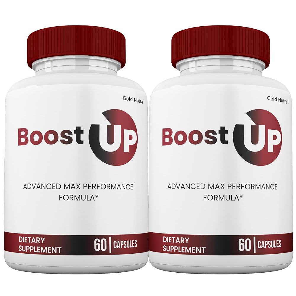 Gold Nutra Boost Up Capsules All Natural Maximum Strength - 2 Pack