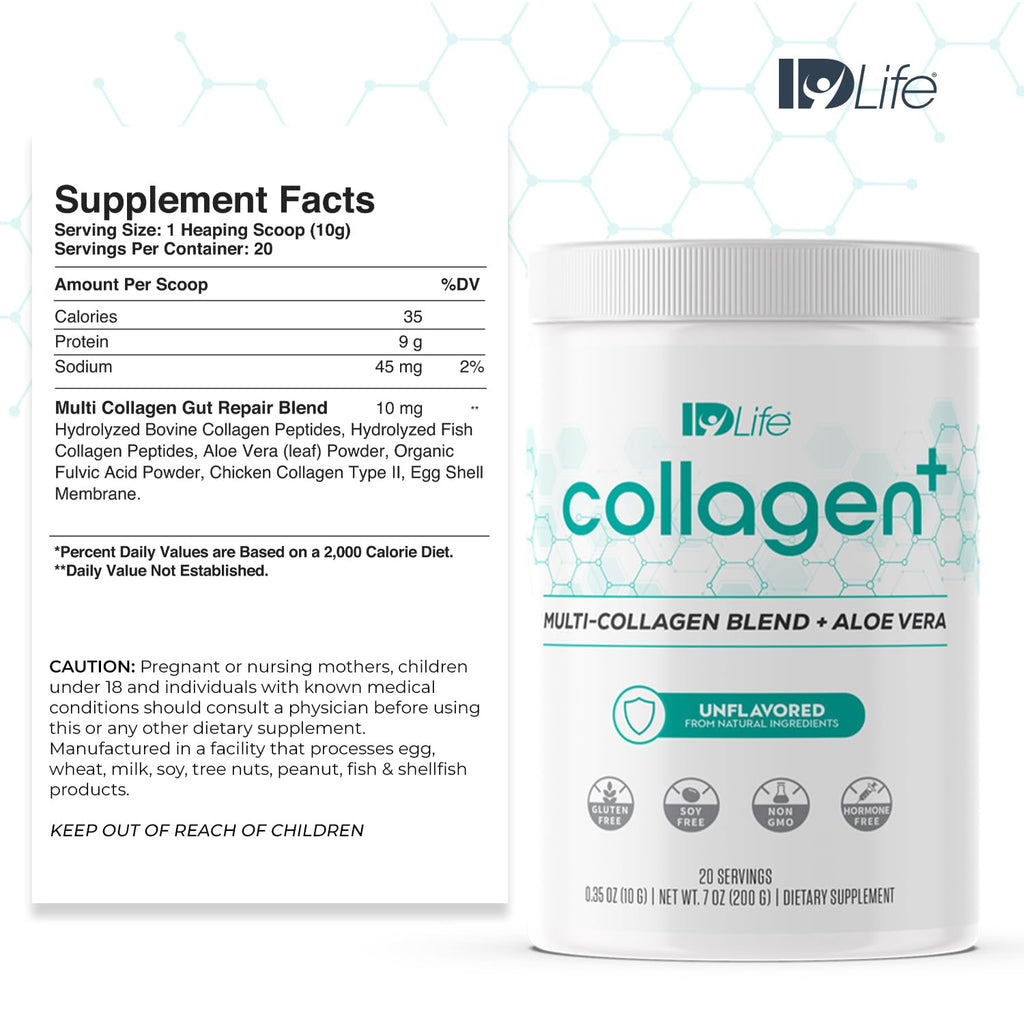 IDLife Collagen+ Powder for Skin & Joint Support - 20 Servings - image 2