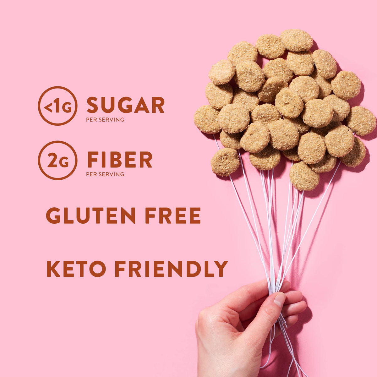 HighKey Sugar Free Cookies Variety Pack - Keto Snacks Zero Carb No