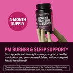HAVASU NUTRITION Night Time Fat Burner Capsules for Women