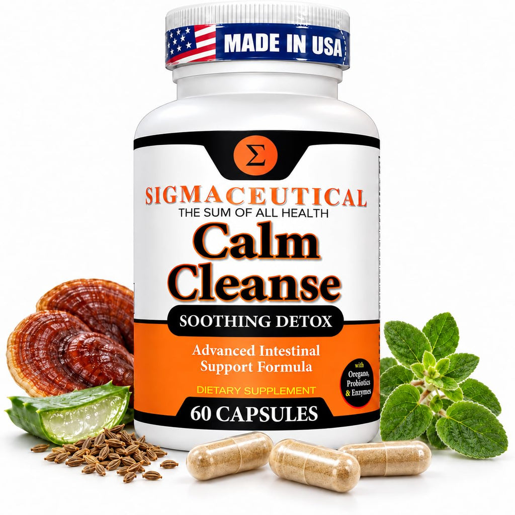 Sigmaceutical Calm Cleanse Detox Support - 60 Capsules