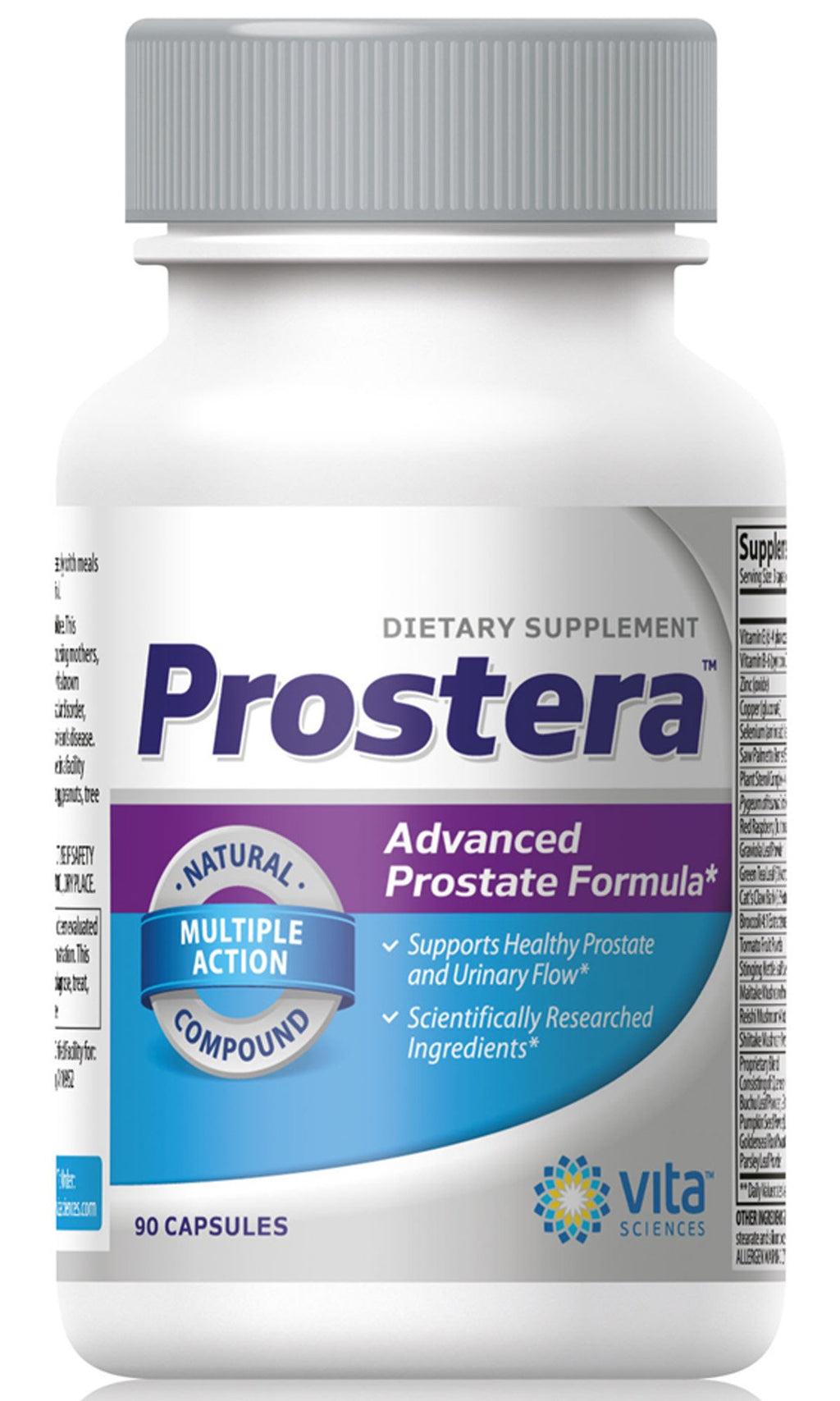 Vita Sciences Prostera Men's Prostate & Urinary Support - 90 Capsules