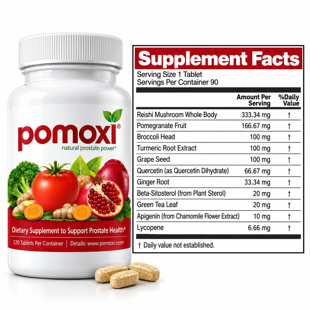 Pomoxi Prostate Health Supplement for Men - 90 Tablets - image 2