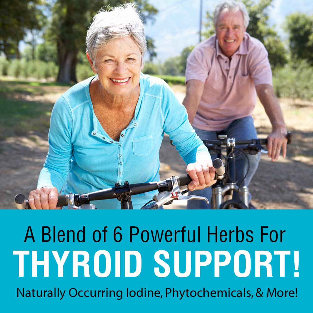 SOLARAY Thyroid Blend SP-26 Herbal Supplement - 100 Vegetarian Capsules - image 3