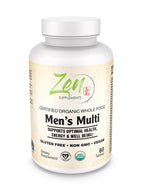 Zen Supplements Whole Food Organic Men's Multivitamin - 60 Tablets