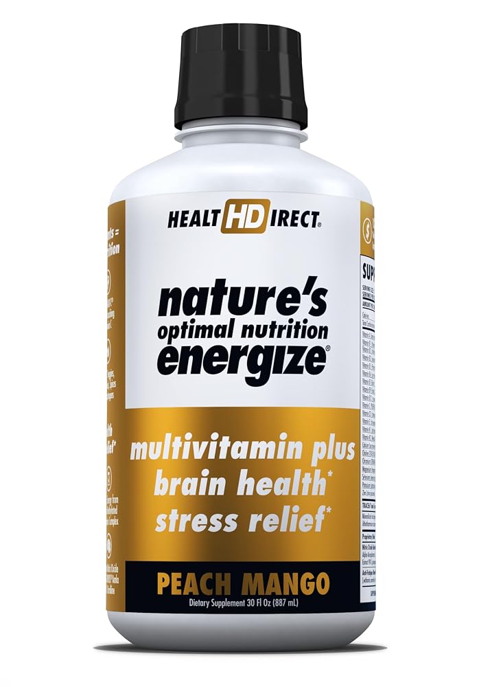 HEALTH DIRECT Nature's Optimal Nutrition Energize Liquid Multivitamin