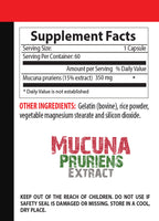 VIP Vitamins Mucuna Pruriens Extract Brain Support - 60 Capsules - image 5