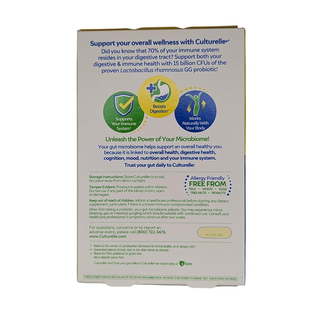 Amazon Pharmacy Culturelle Probiotic 15 Billion CFU - 1 Capsules - image 3